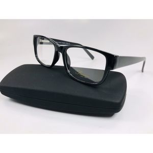 New Designer Inspired SUCCESS SS-89 Black Eyeglasses 53mm with Case